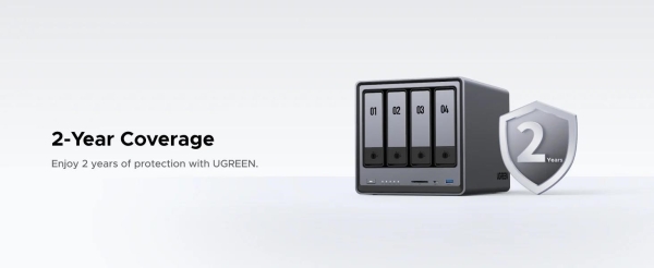 UGREEN NASync DXP4800 (4C/IntelN100/3,4GHz/8GBRAM/4xSATA/2xM.2/2x2,5GbE/2xUSB2.0/2xUSB3.2/1xUSB-C/HDMI/SD)