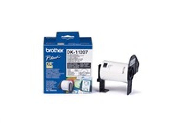 Brother etikety na CD 58mm, bílá, filmová role, 100 ks, DK11207, pro tiskárny řady QL