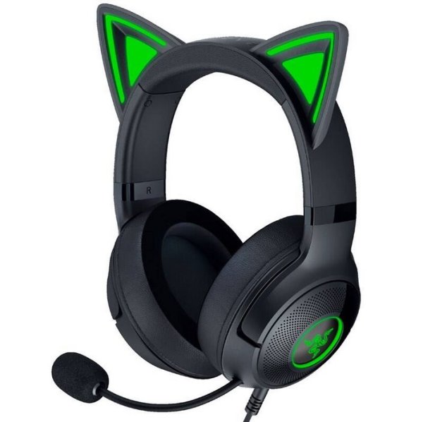RAZER herní headset Kraken Kitty V2 - Black