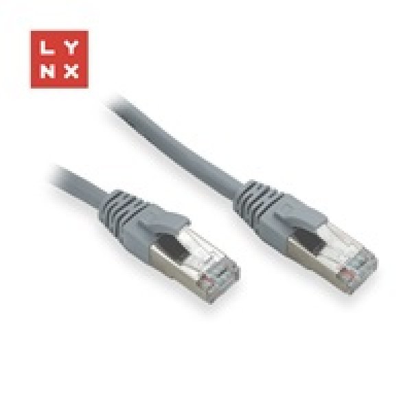 LYNX FTP patch kabel Cat5e PVC, CCA, 20m, šedý?v=1755466814