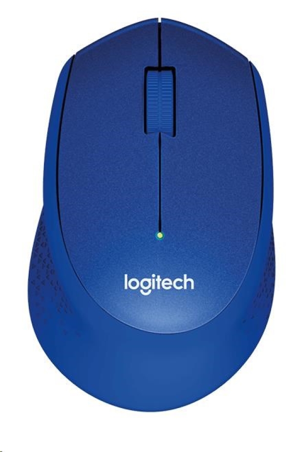 Logitech Wireless Mouse M330 Silent Plus, blue