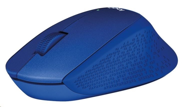 Logitech Wireless Mouse M330 Silent Plus, blue