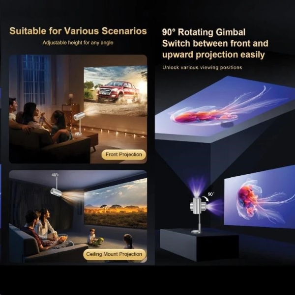 WG - Projektor WG AirFlex 240, stříbrná