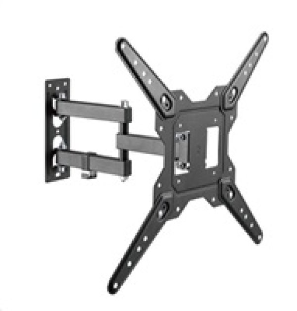 Výsuvný držák Brateck LPA68-443 pro TV 23''-55'' 30kg polohovatelný nástěnný