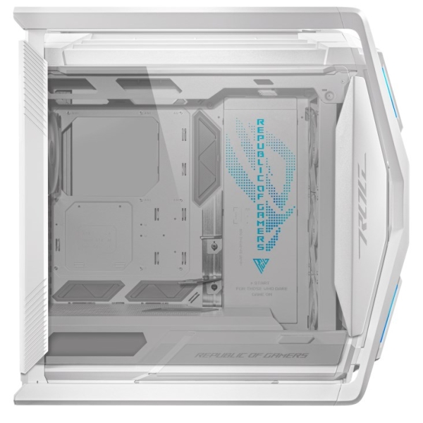 ASUS case ROG HYPERION (GR701) WHITE, Mid Tower, průhledná bočnice, bílá