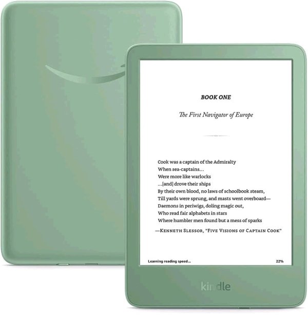 E-book Amazon Kindle 2024 (16 GB), matcha, BEZ REKLAM?v=1755466814