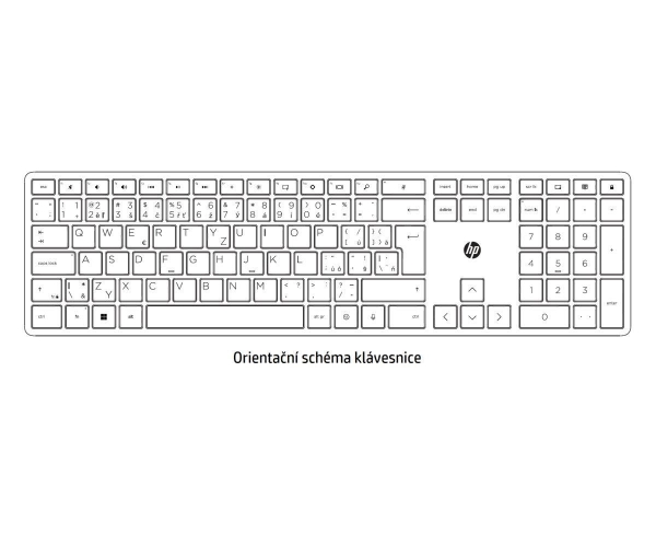 HP klávesnice - 220 Wireless Keyboard