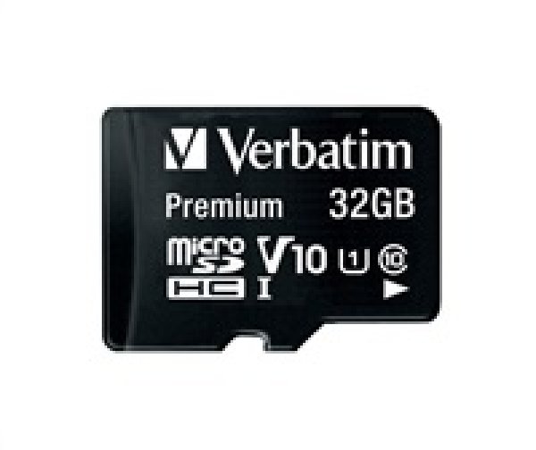 VERBATIM MicroSDHC karta 32GB Premium, U1 + SD adaptér?v=1746043203