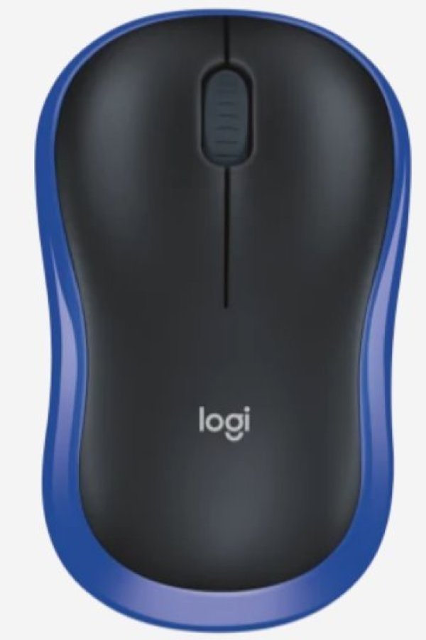 Logitech Wireless Mouse M185, blue