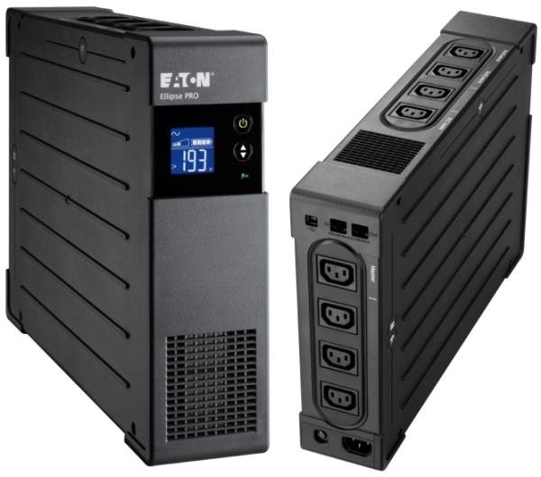 EATON UPS Ellipse PRO 1600 IEC USB, Line-interactive, Tower, 1600VA/1000W, výstup 8x IEC C13, USB