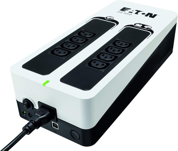 EATON UPS 3S 550 IEC, Off-line, Tower, 550VA/330W, výstup 8x IEC C13, USB, bez ventilátoru?v=1761950406