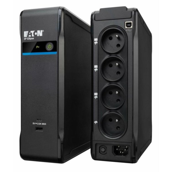Eaton 3P Ellipse UPS USB FR, 700 VA, 420 W, Vstup: C14, Výstupy: (3) Typ E, (1) Pouze přepěťová ochrana Typ E?v=1761777603