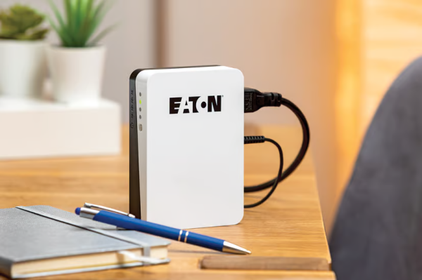 Eaton 3S Mini UPS, 36W DC, 9V/12V/15V/19V, 2200mAh, 4 různé konektory
