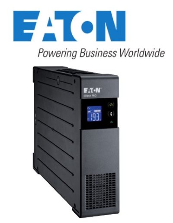 Eaton Ellipse PRO 1200 FR, 750 W, UPS 1200VA, 8 zásuvek, LCD, české zásuvky