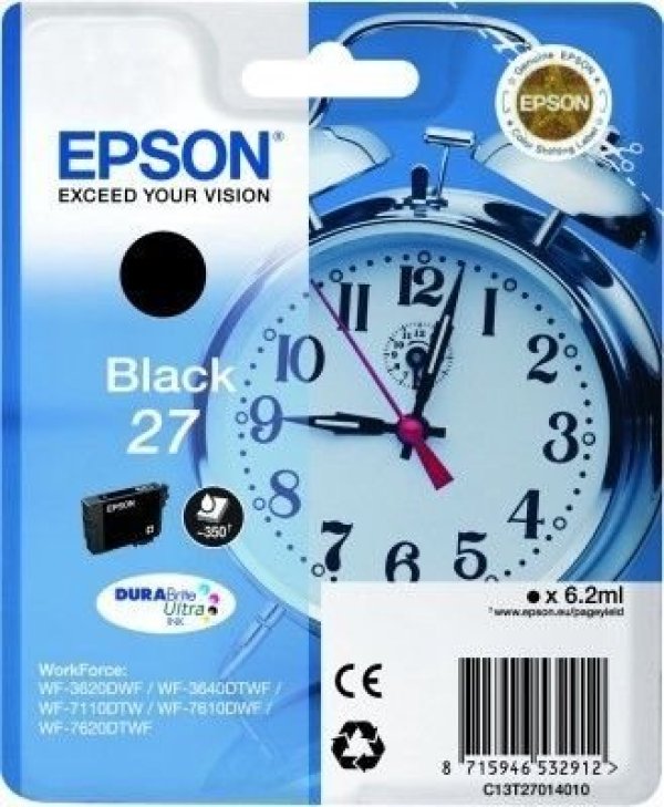 Náplň Epson 27, C13T27034012 purpurová