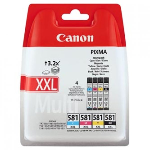 Sada náplní CANON CLI-581XXL, 1998C007 (4x11,7 ml)?v=1748007006