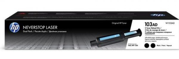 Toner HP W1103AD, HP 103AD černý (2x2 500 stran)