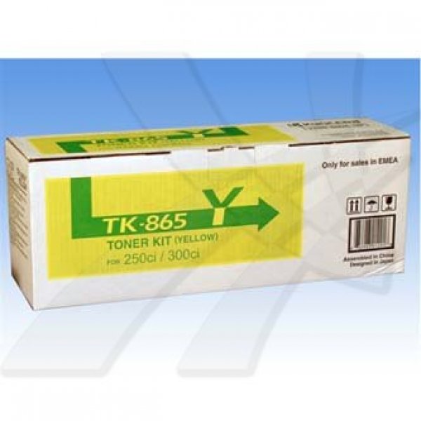 Toner KYOCERA TK-865, 1T02JZAEU0 žlutý (12 000 stran)