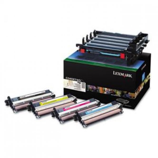 Lexmark - 4-balení - černá, barva (azurová, purpurová, žlutá) - originální - zobrazovací jednotka tiskárny LCCP - pro Lexmark C540, C543, C544, C546, X543, X544, X546, X548?v=1746079203
