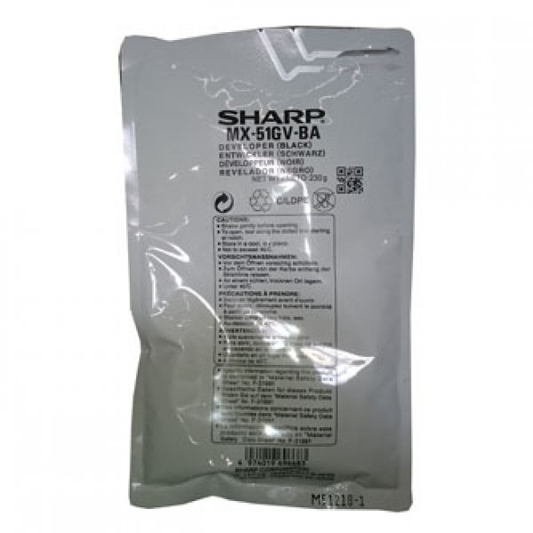 Sharp originální developer MX51GVBA, black, 150000str., Sharp MX4112N, MX4112NSF, MX5112N, MX5112NSF?v=1746043203