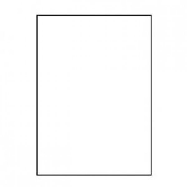 Logo etikety 210mm x 297mm, A4, matné, fluorescenční mix, 1 etiketa, 170g/m2, baleno po 10 ks, pro laserové tiskárny