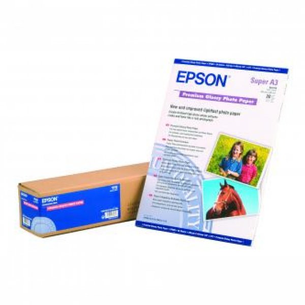 Epson Premium - Lesklý - A3 (297 x 420 mm) - 255 g/m2 - 20 listy fotografický papír - pro Expression Photo XP-970; SureColor SC-P700, P900, T2100, T3100, T3405, T5100, T5400, T5405