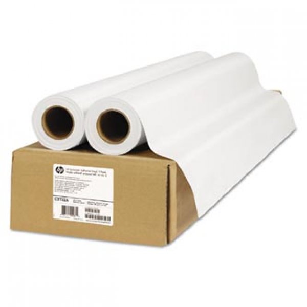 HP 1067/20.1/Universal Adhesive Vinyl, matný, 42", 2-pack, C2T52A, 290 g/m2, papír, 1067mmx20.1m, bílý, pro inkoustové tiskárny, r