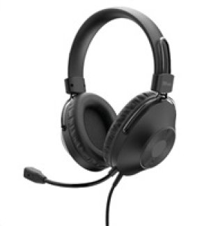 TRUST sluchátka s mikrofonem Ozo Over-Ear USB Headset