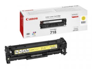 Toner CANON CRG-718 žlutý (2 900 stran)