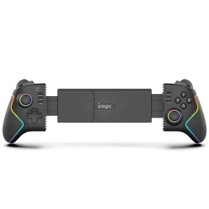 iPega 9122 Wireless Stretching RGB Gamepad pro Android/iOS/PS3/PS4/PC Black