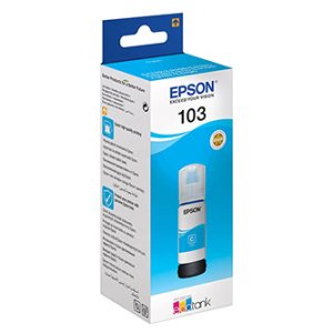 Epson 103 (C13T00S24A), azurová originální náplň do tiskárny Epson