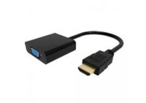 WG - Adaptér HDMI (male) to VGA (female; D-Sub DE-15)