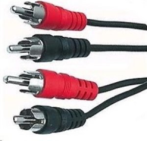 PremiumCord Kabel 2x CINCH-2x CINCH M/M 2m