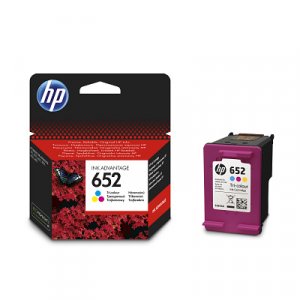 HP 652 (F6V24AE), originální barvy do tiskárny HP