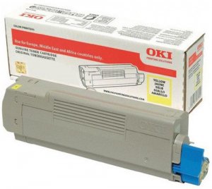 Toner OKI 46508709 žlutý