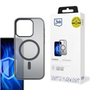 3mk Frosty MagCase Black pro Apple iPhone 16 Pro