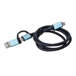 i-tec USB-C kabel na USB-C s integrovaným USB 3.0 Adaptérem