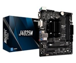 ASRock MB Intel procesor J4025M, 2xDDR4, HDMI, VGA, DVI-D, mATX