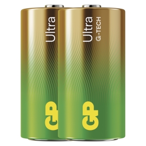 Baterie alkalická, C (LR14), malý monočlánek, C, 1.5V, GP, blistr, 2-pack, Ultra