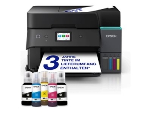 Epson EcoTank ET-4951 - Multifunkcní tiskárna - barva - tryskový - ITS - A4/Letter (média) - až 18 stran/min. (tisk) - 250 listy - Wi-Fi, LAN - cerná