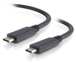 PremiumCord USB-C kabel ( USB 3.2 generation 2x2, 5A, 100W, 20Gbit/s ) černý, 0.5m