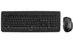 CHERRY set klávesnice + myš DW 5100, bezdrátová, USB, CZ+SK layout, černá