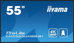 55'' iiyama LH5565UHSB-B1: IPS,4K UHD,Android,24/7