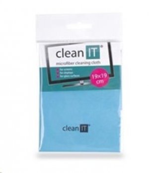 CLEAN IT čisticí utěrka z mikrovlákna, malá světle modrá