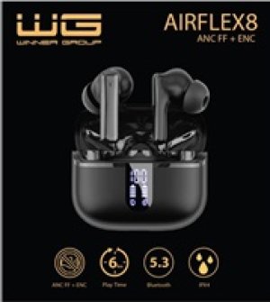 WG - Bluetooth sluchátka WG AirFlex 8 / black
