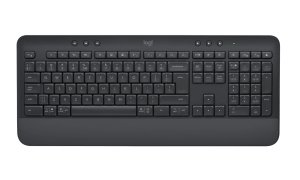 Logitech K650/Bezdrátová USB + Bluetooth/CZ-SK layout/Černá