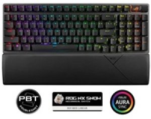 ASUS klávesnice ROG Strix Scope II 96 Wireless (ROG NX Snow) - CZ/SK