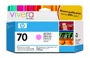 Náplň HP č.70, C9455A světle purpurová 