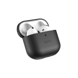 Epico kožené pouzdro pro AirPods 4/4 s ANC - černá