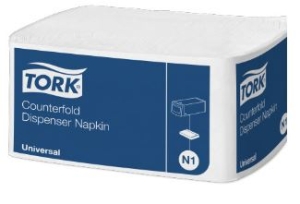 Tork N1ubrousky celulóza bílé 7200 ks (24x300)